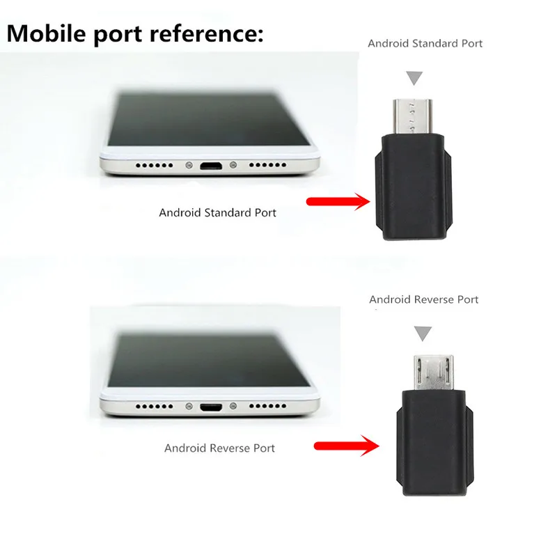 Action Camera Accessories 1Pcs Mobile Phone Adapter for Dji Osmo Pocket 1 / Pocket 2