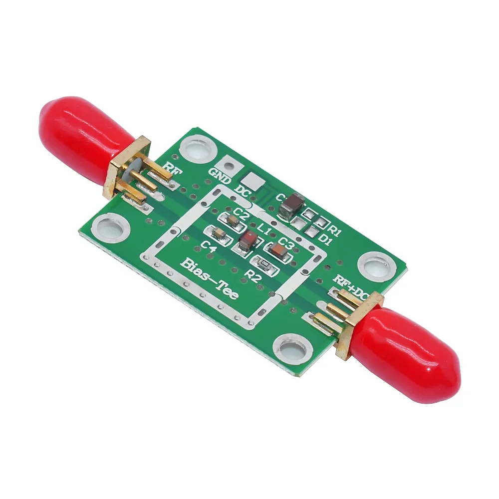 Bias Tee Frequenza A Banda Larga 10Mhz -6Ghz Rf Dc Blocker Per Ham Radio Rtl Sdr Lna Amplificatore Radioamatoriale A Basso Rumore 10-6000 Mhz
