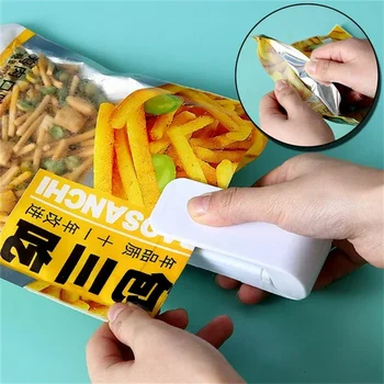 Mini Sealing Machine Plastic Food Bag Closure Portable Sealer Food Package Storage Bag Heat Sealer For Food Snack 1