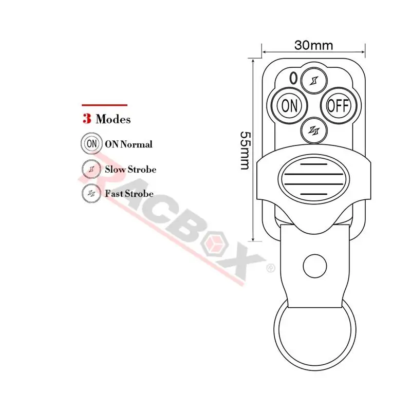 فاصل انارة تحكم عن بعد 40 أمبير