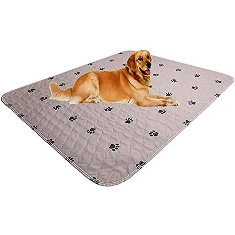 Dog Urine Pads Washable Reusable Anti Slip Pet Pee Pad Puppy Training Pad Pet Bed Urine Mat for Car Seat Cover Supplies