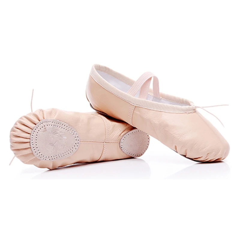 Genuine Leather Ballet Shoes Soft Bottom Breathable Ethnic Belly Dancing Shoes For Women Girls Exercise Cat's Claw Shoes 5