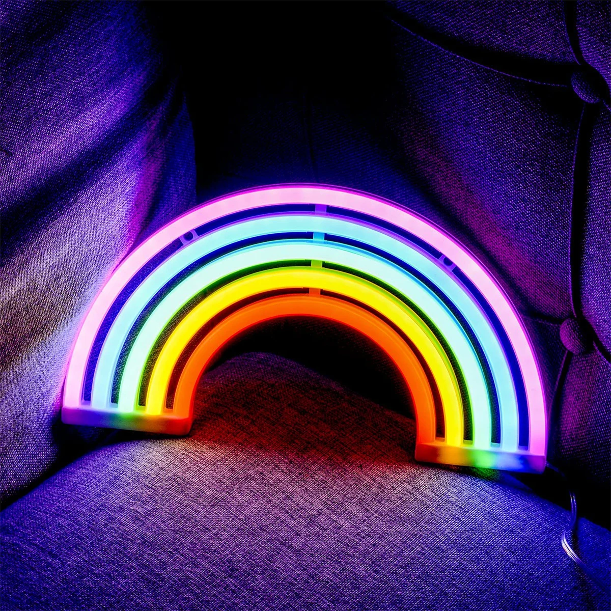 

Креативная светодиодная неоновая вывеска, красочный мультяшный ночной Светильник для дома, детской спальни, прикроватный декор для дня рождения, рождественский подарок