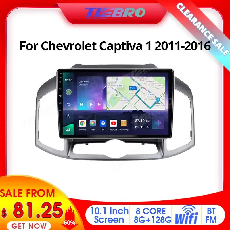 

Tiebro Clearance Sale 60% Discount DSP Player For Chevrolet Captiva 1 2011-2016 2DIN Android10 Car Stereo GPS Navigation Auto