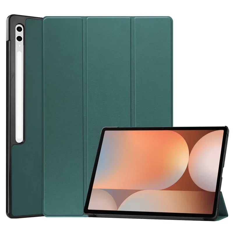 Premium Flip Case with Tri-Folding Stand and Magnetic Smart Cover
