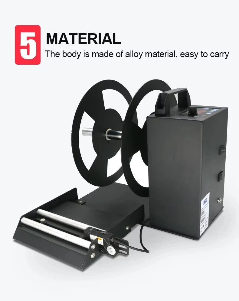 Label Rewinder with Counter Automatic Label Counter Rewind Unwind Winding Label