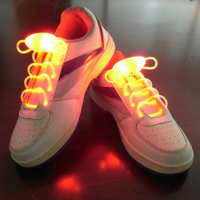 USB LED Lauflicht Runner Schuhe Lampe Turnschuhe Clip Armband