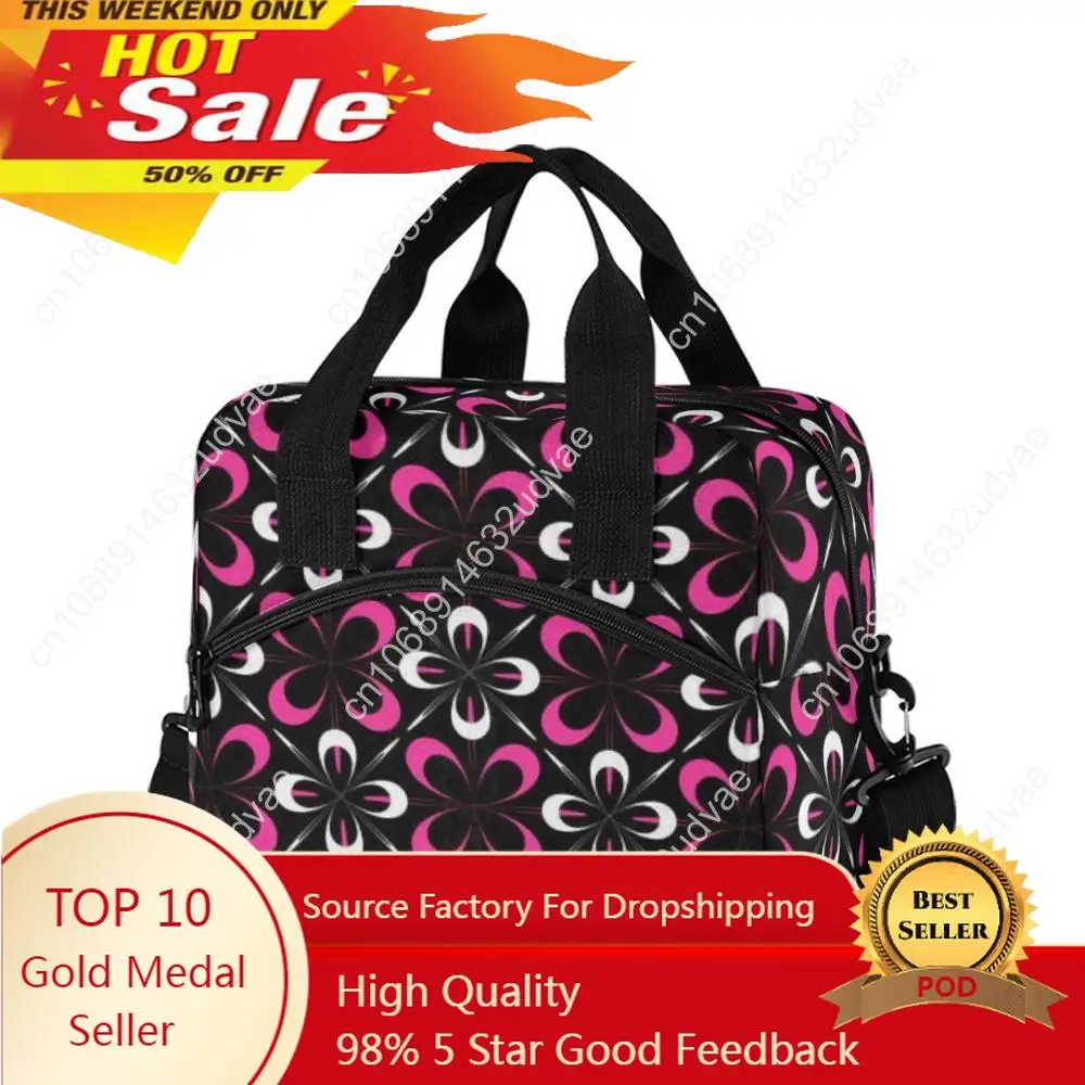 Portable Thermal Lunch Bag For Women Kids Men Shoulder Food Picnic Cooler Boxes Bags Insulated Tote Bag Storage Container