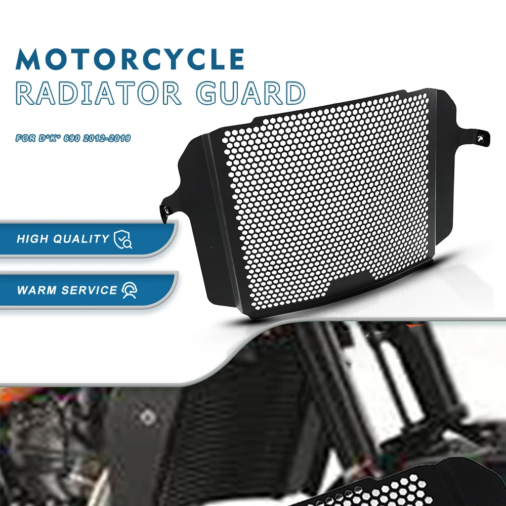 

Motorcycle Accessories Radiator Grille Guard Cover Protector For 690D*K* 690 D*K* 2012 2013 2014 2015 2016 2017 2018 2019