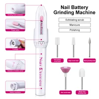 5 In 1 MINI Electric Nail Drill Machine Kit Manicure Pedicure Grinding Polishing Sst Nail Art Sanding File Pen Tools Machine 2