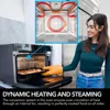 Grande 40 Quart Capacity Counter-Top Multi-Function Convection Steam Oven, Black Stainless Steel 3