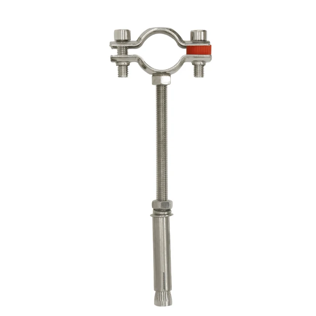 10 Pcs 304 Stainless Steel Powerful Hose Pipe 122-130mm Tube Clamp  122-130mm 産業・研究 10 Pcs 304 Stainless Steel Powerful Hose Pipe 162-174mm Tube Clamp