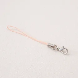 10pcs Durable Polyester Lanyard Straps for Keychains and Bag Accessories (Skin Pink)