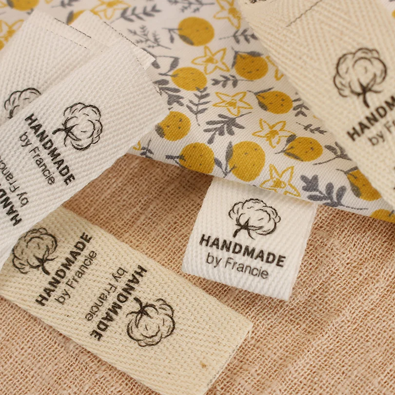 

Customized Cotton Logo Clothing Label,Twill Fold Tags, Sewing Accessories, Handmade Labels, Free Shipping, Xw5551, 20x60mm