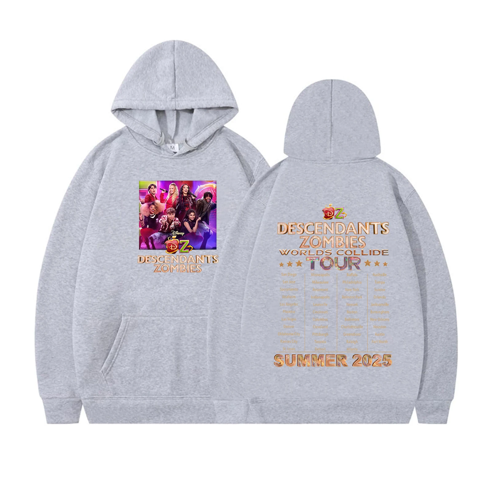 Descendants Zombies World Tour Hoodie Summer Music Festival 2025