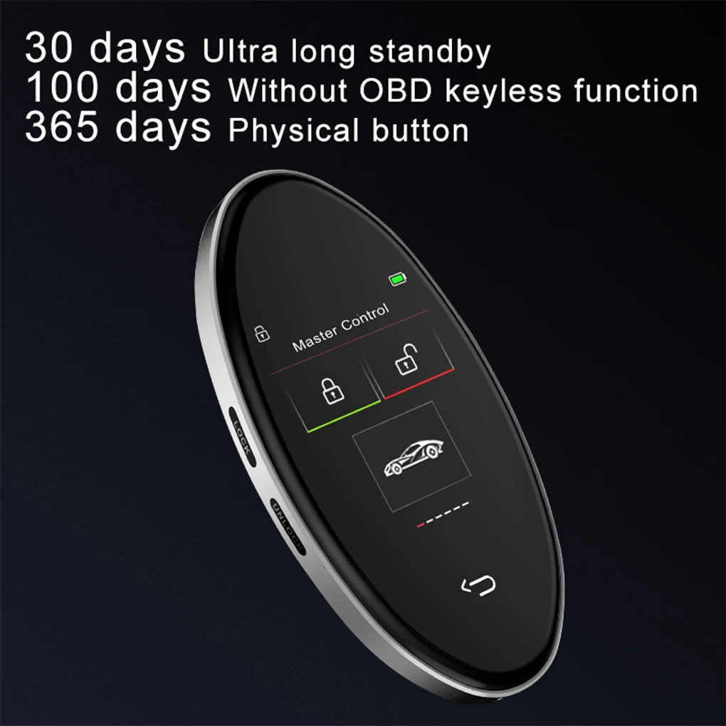 Modified Universal Remote Display Smart LCD Key Comfortable Entry Auto Lock Keyless Go For Audi/BMW/Ford/Mazda/Toyota/KIA