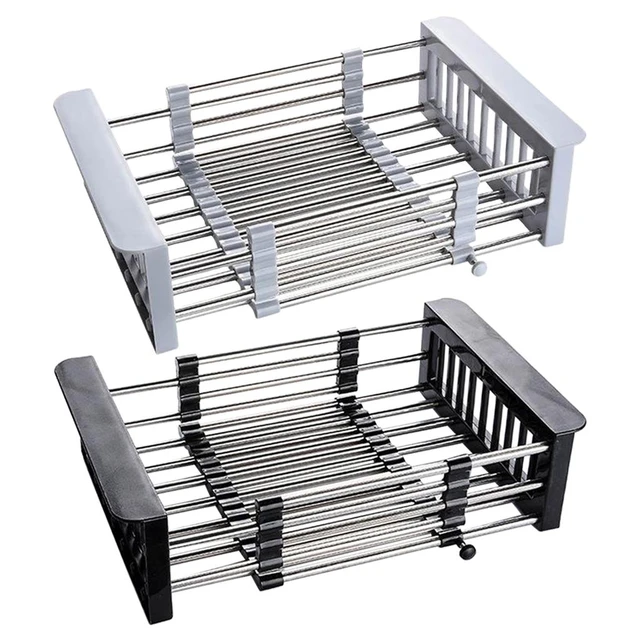 Expandable Dish Drying Rack Over Sink Dish Rack In Sink Or On Counter -  AliExpress