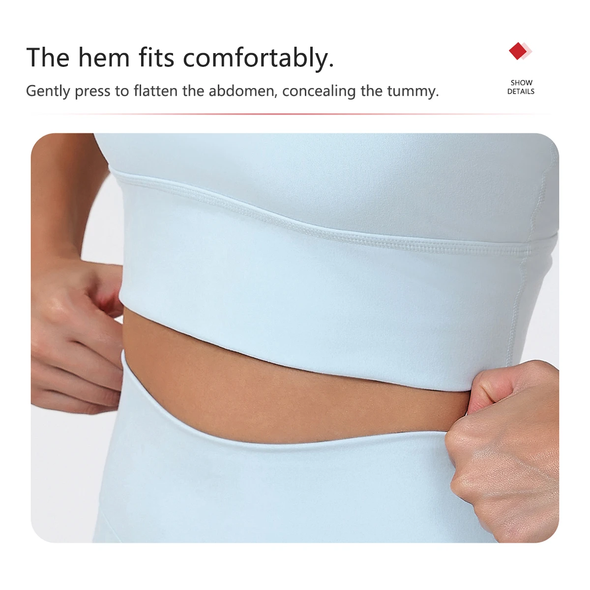 Rückenfreies, schnell trocknendes Sport-Tanktop für Damen, ärmelloses Stütztanktop für Damen, stoßdämpfendes, kurzes Lauf-Top, speziell für das Fitnessstudio – Detail 7