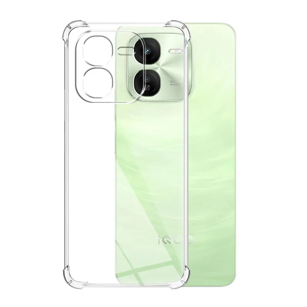 Luxury Silicone Phone Cover - Clear Shockproof Airbag TPU Protector Capa