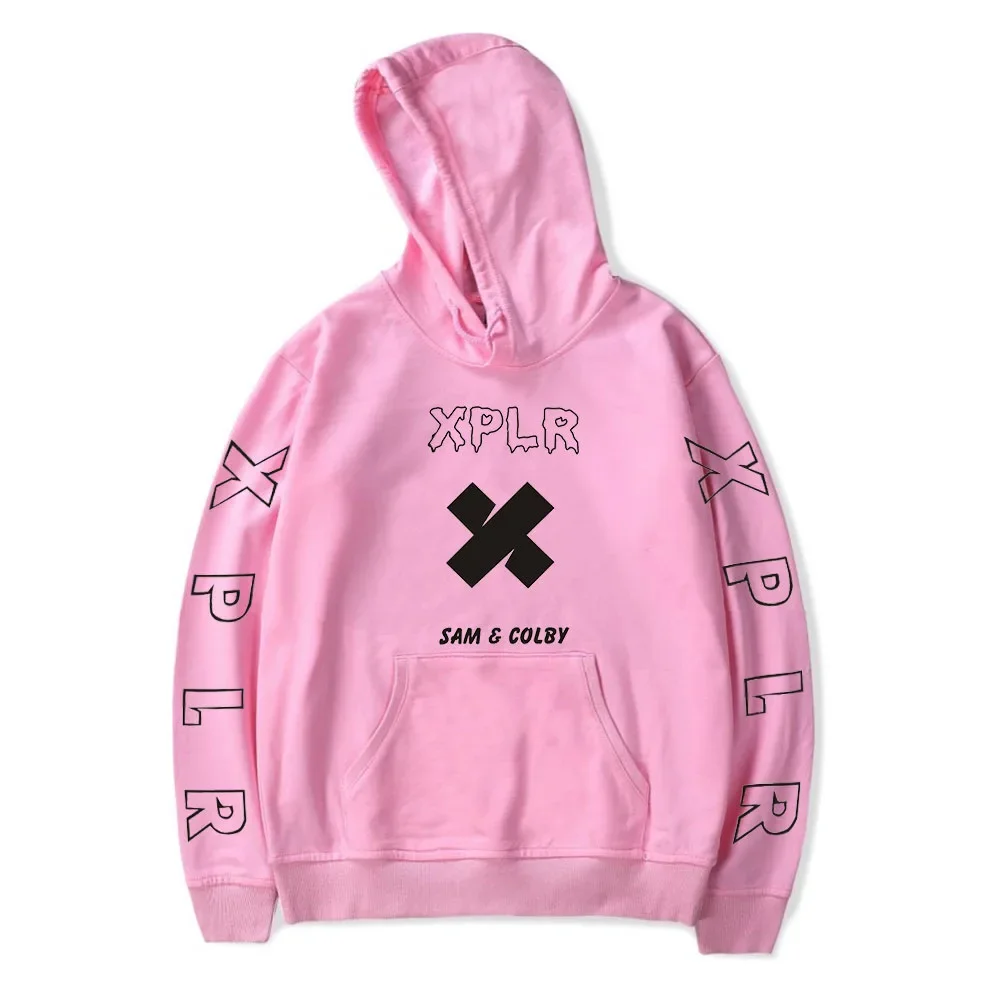 Winter Hoodies Sam And Colby Pullover XPLR Hoodie Printed Sam And Colby Hoodies Sweatshirts Men Hoodie Youtube Casual Sweatshirt 3