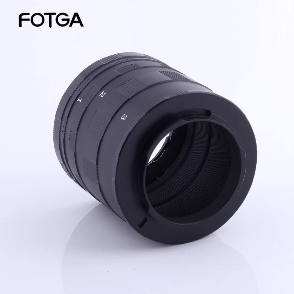 Fotga Macro Extension Tube 3 Ring Set Per Pentax K Mount Kx Km K10D K20D K100D K200D K7 K-3 K5 Dslr & Slr Obiettivo Della Fotocamera