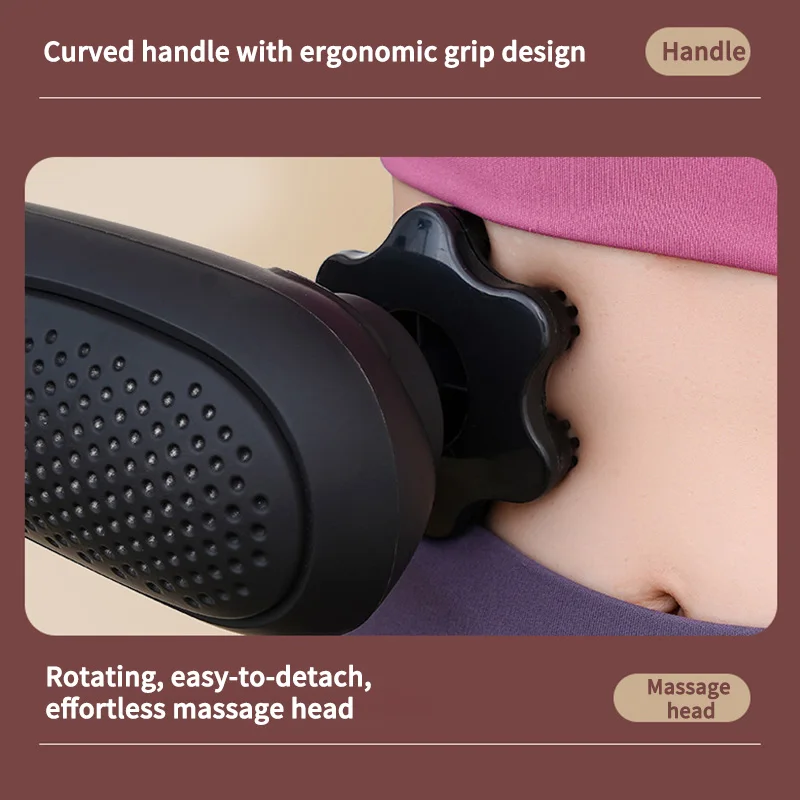 Electric Heating Massage Hammer Stick for Back and Cervical Vertebra