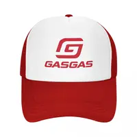 GasGas Motorcycle Trucker Hats Adult Fashion Racing Mountain Bike Hat Sun Hats Sun Hats Adjustable Mesh Baseball Caps Summer 2