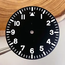 Sunburst Multicolor Watch Dial with Hand Set - Fit NH35 NH36 (Black)