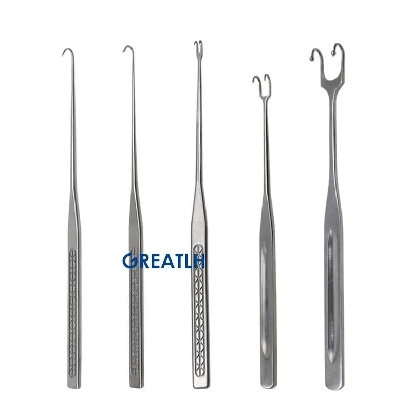 Nose Shaping Pull Hook Nasal Cavity Pull Hook Rhinoplasty Instrument Stainless Steel Plastic Tool GREATLH beauty plastic surgical tool