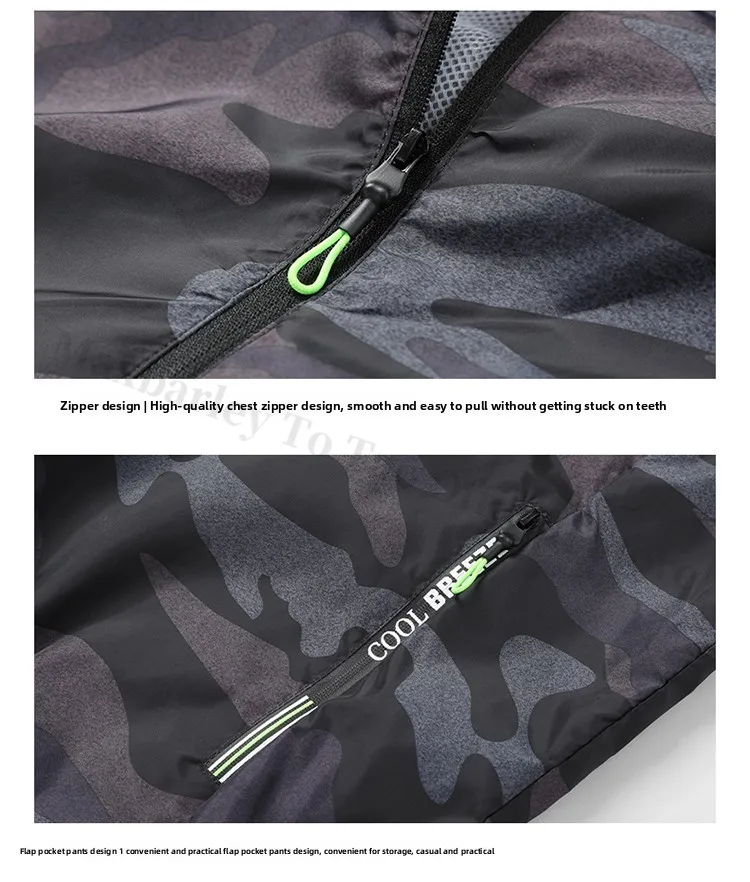 USB Rechargeable Cooling Vest Men Women Outdoor Fishing Work Air Conditioner Jacket Summer Breathable Lightweight Fan Clothing