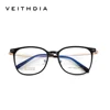 VEITHDIA Glasses Optical Titanium+TR90 Frame Customizable Prescription Lenses Eyeglasses Men Women Myopia Computer Eyewear V7109 4