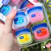 4pcs Natural Plant Lipstick Whitening Lipstick Base Moisturizing Cream Anti Crack Lip Care Jelly Color Makeup Lip Gloss 1