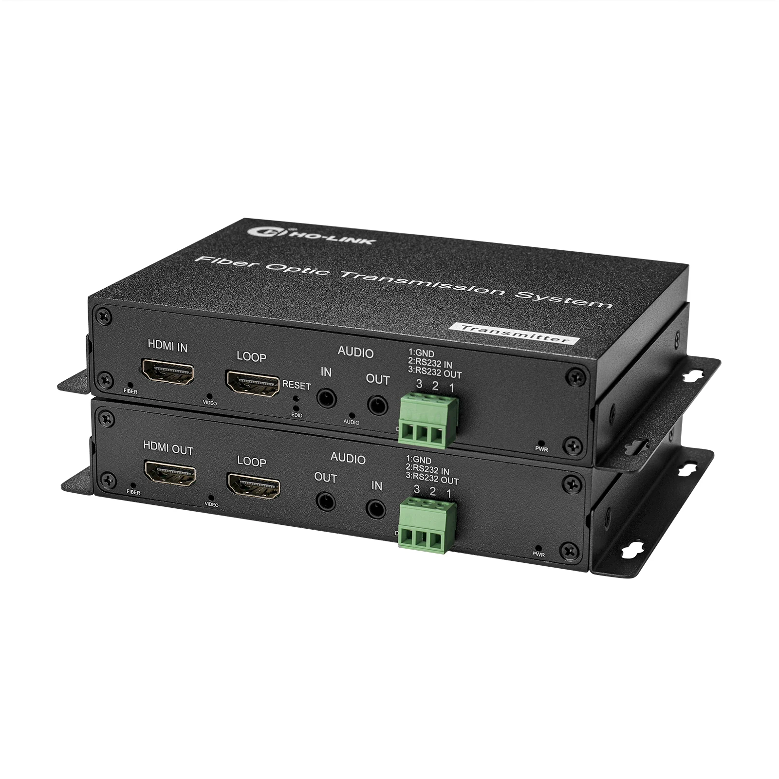 4K HD-MI Fiber Extender with SFP Module (LC Port) Fiber Optical Extender 1 port 802 3at poe to 2 port 802 3af at gigabit poe extender