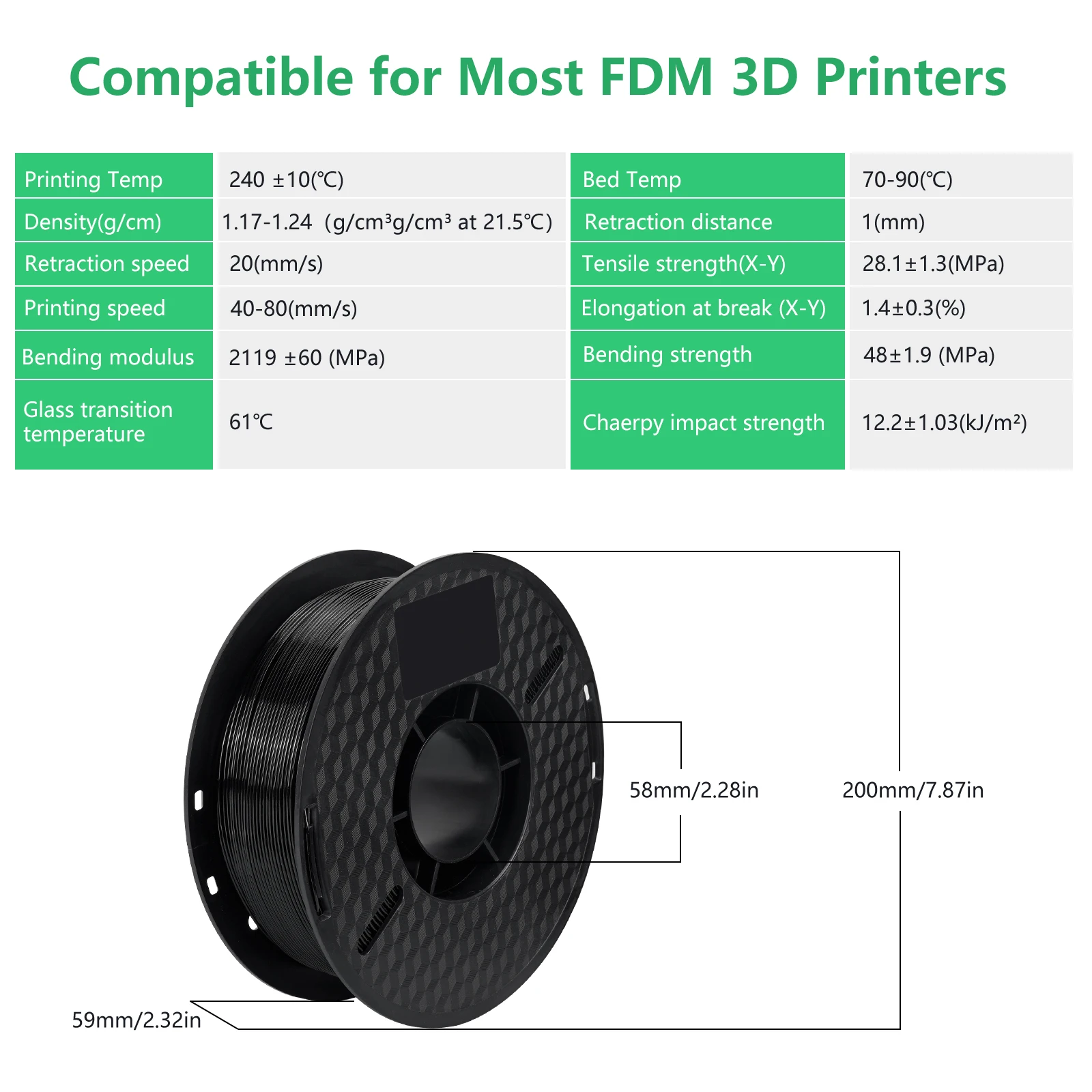 High Quality Flexible TPU 3D Printer Filament