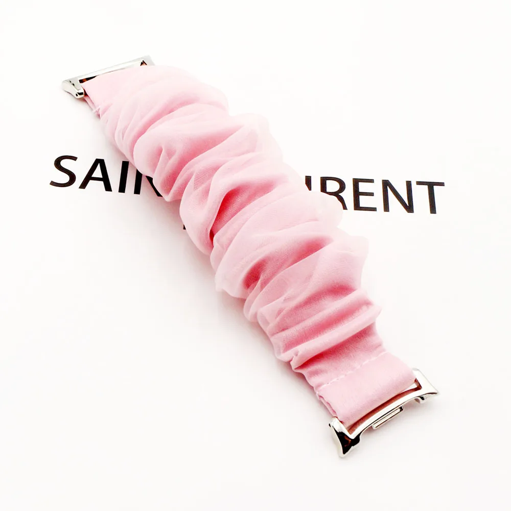Elastic Soft Fabric Stretchy Watchband Strap