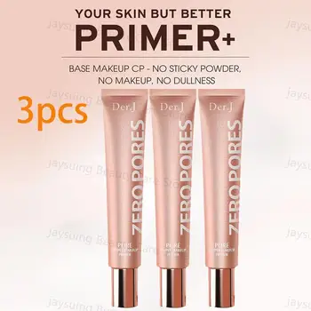 3pcs*20g Invisible Pores Oil Control Facial Pre Makeup Primer Base Smooth Skin Matte Isolation Concealer Cosmetics 1