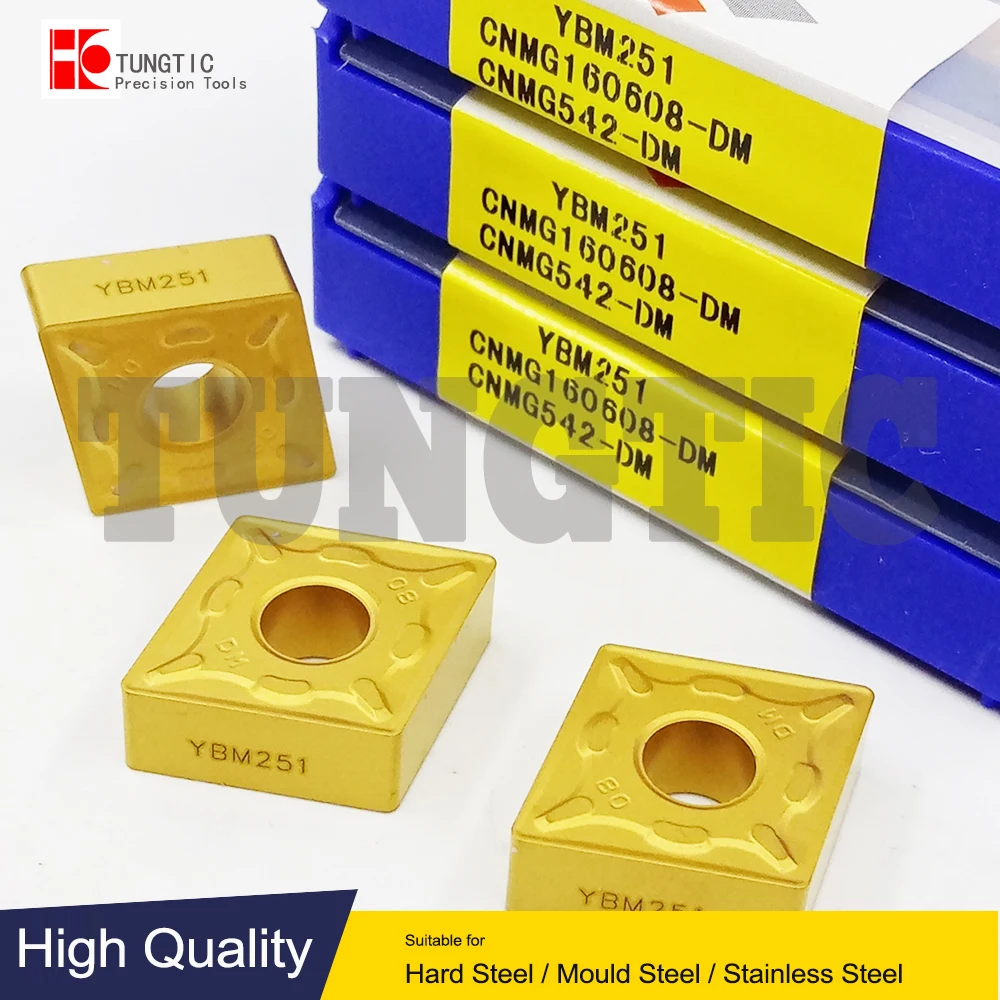 CNMG160608DM YBM251 Milling Cutter CNC Tools Insert Lathe Machining