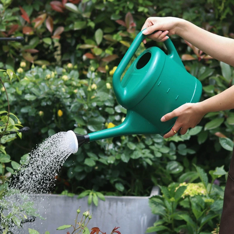 Watering Can 3L/5L Watering Can with Long Spout Flower Pot Sprinkler Durable Garden Plants Flowers Watering Device Gardening Supply Watering Pot Flower Watering Pot