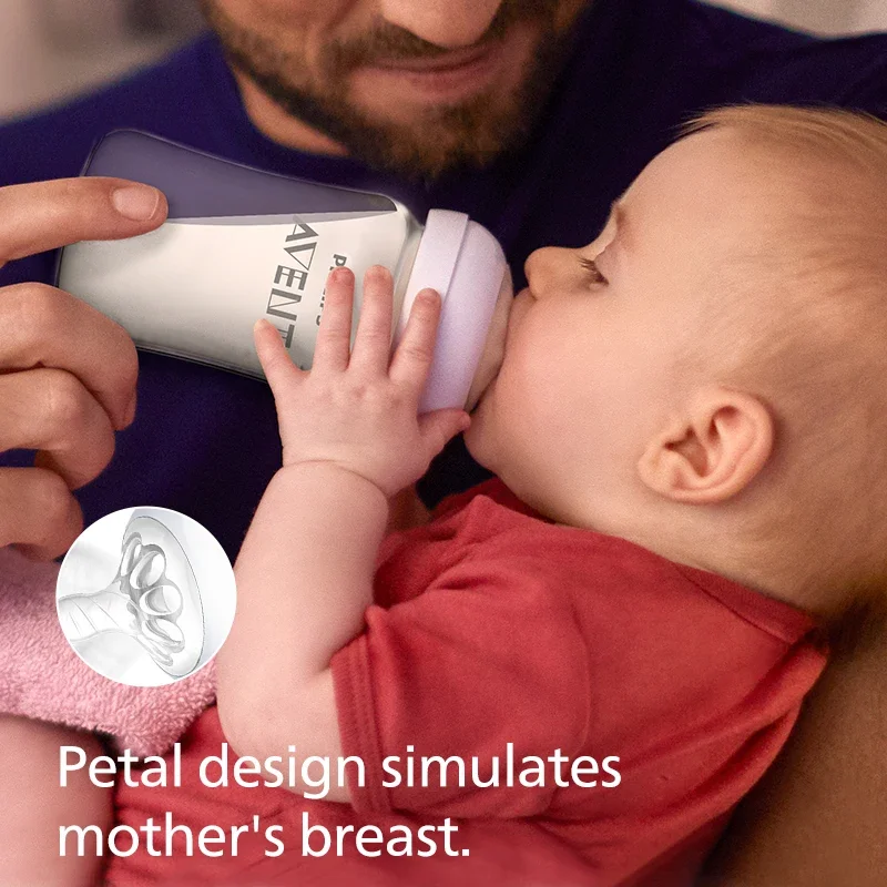PHILIPS AVENT Newborn baby Wide caliber High borosilicate glass feeder Anti choking Anti-Colic 0-6 months or more 160ml 240ml