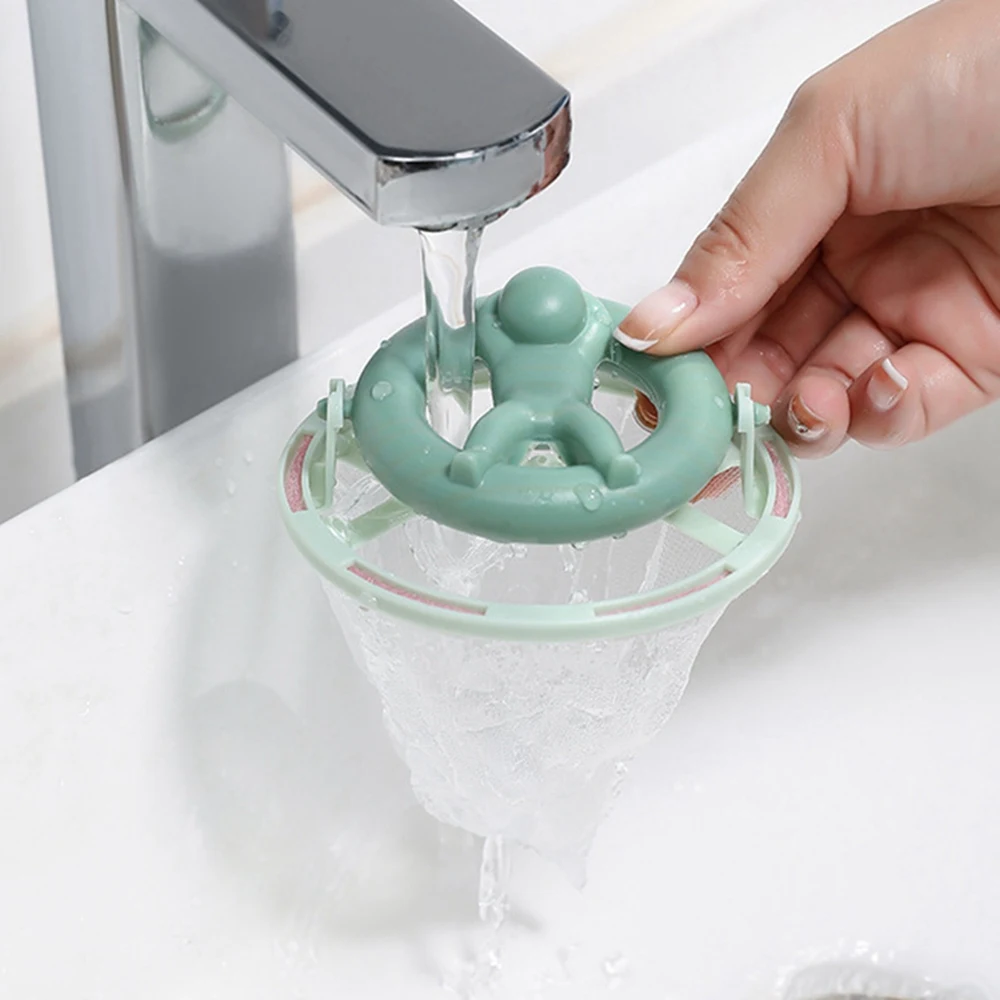 Reusable Cleaning Balls Mesh Dirty Collection Pouch Washing Machine Hair Filter Floating Pet Fur Lint Hair Removal Catcher