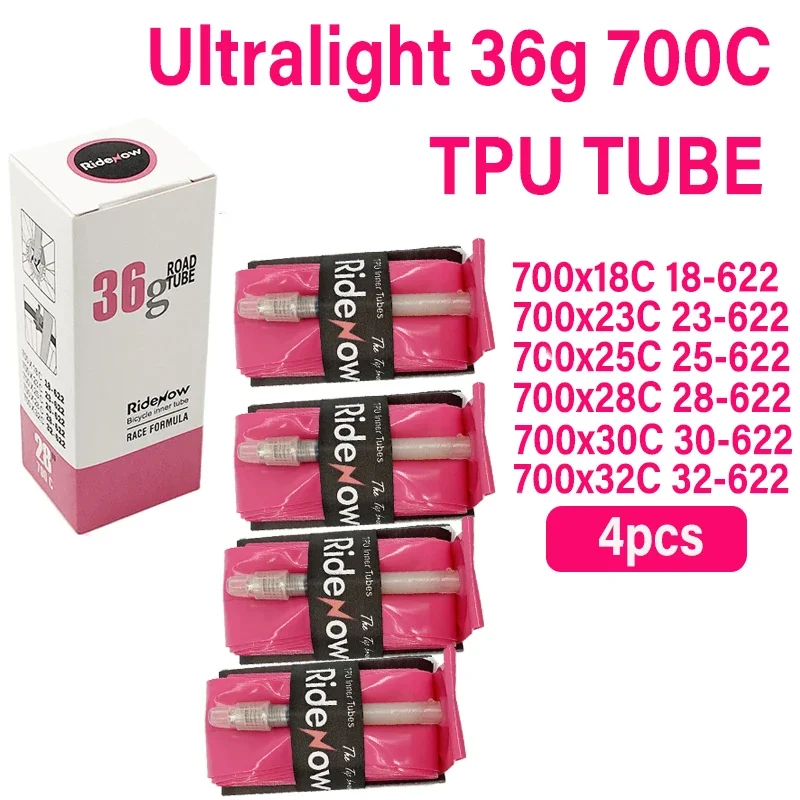 Ultralight TPU Inner Tube for Road and Gravel Bikes with French Valve