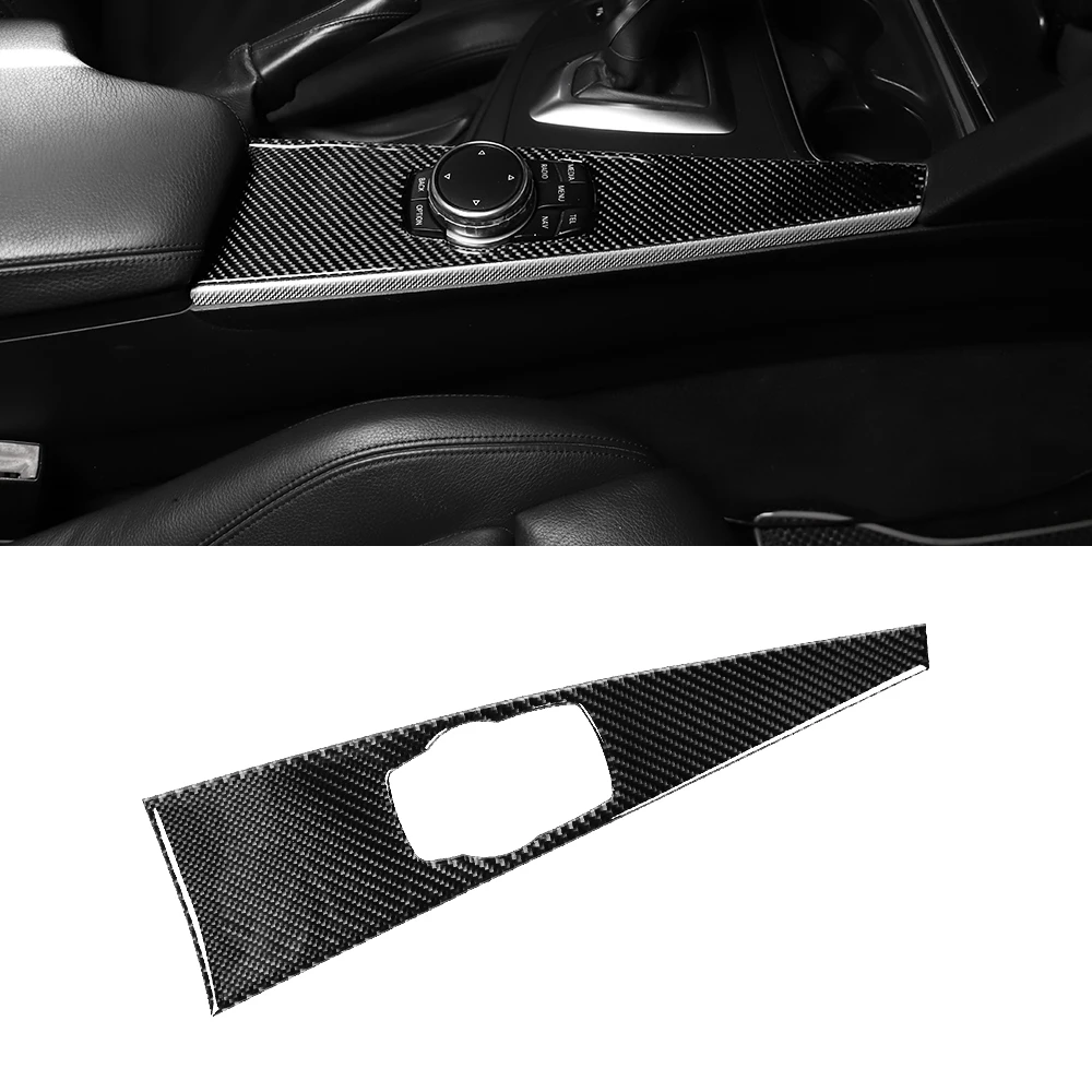 

Carbon Fiber Multimedia Panel Trim Cover For BMW F30 F34 3 Series GT 2013-2019 Interior Car Central Control Stickers Accessories