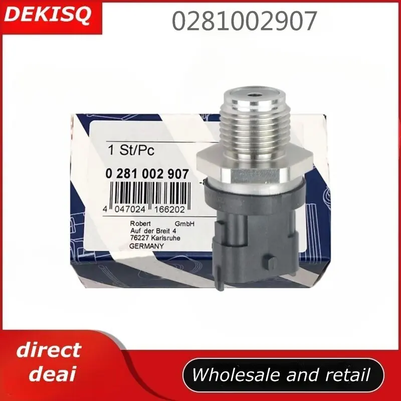 

0281002907 Fuel Rail Pressure Sensor Common Regulator For Renault Mercedes MWM VW Chevrolet