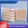Pointy Tip Cotton Swab for Manicure Nail Art Tool Embroidered Tattoo Swab Eyebrow Tattooing Tool Thin Cotton Swab For Cleaning 1