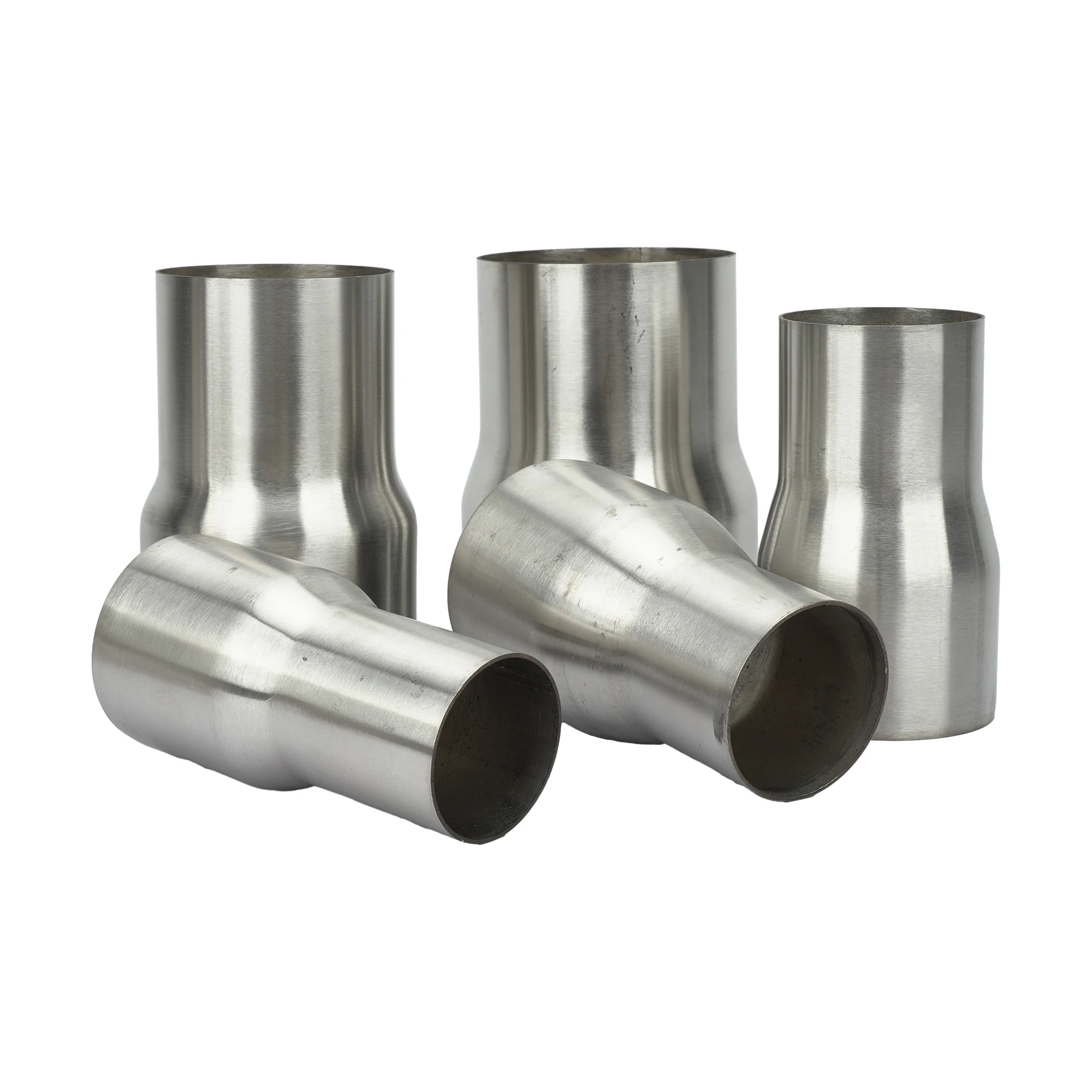 Universal Stainless Steel Exhaust Reducer Connector Pipe Adapter