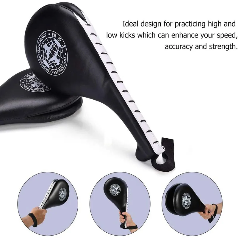Children Taekwondo Kick Pad Target Karate Boxing Kids Training Practise Leather Hitting Target Safety Taekwondo Equipment