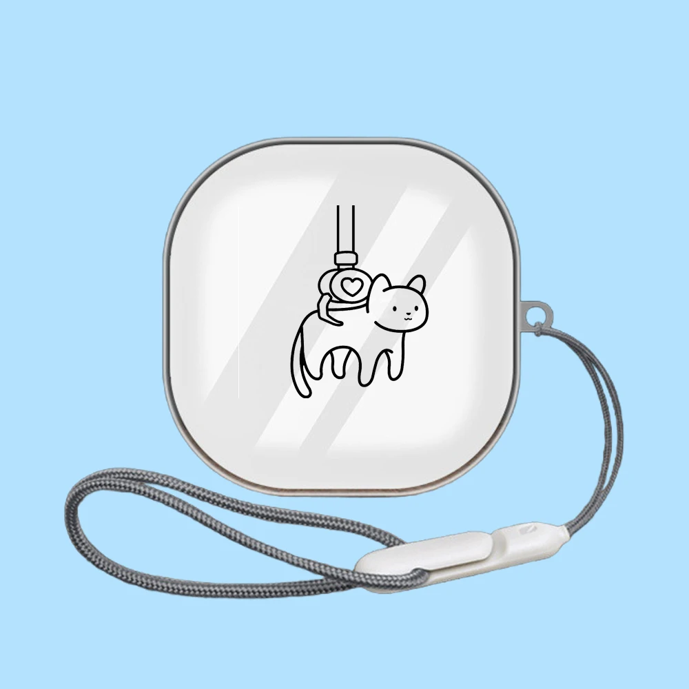 Cartoon Cute ins  Case Transparent Soft TPU Case Bluetooth Earphone Cover For SHOKZ OpenFitAir T511 T910 T920 Clear Case Choice