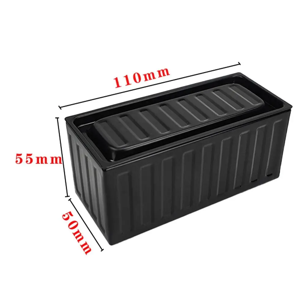 Mini Container Model Retro Industrial Style Desktop Decoration Storage Box Wrought Iron Creative Container Tin Box