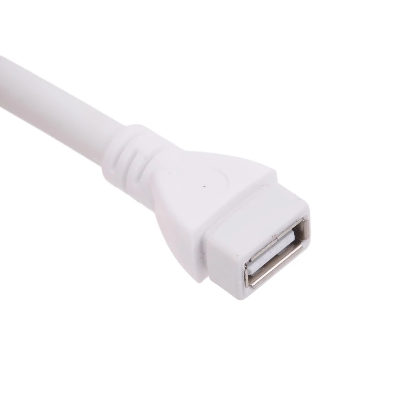 Versatile Gooseneck USB Extension Cord Wire Power Adapter Line for USB Devices