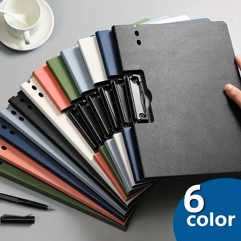 Cartelle di file A4 da 1 pezzo, organizer per documenti, appunti con coperchio, cartella di carta per affari e scuole, cancelleria e forniture per ufficio